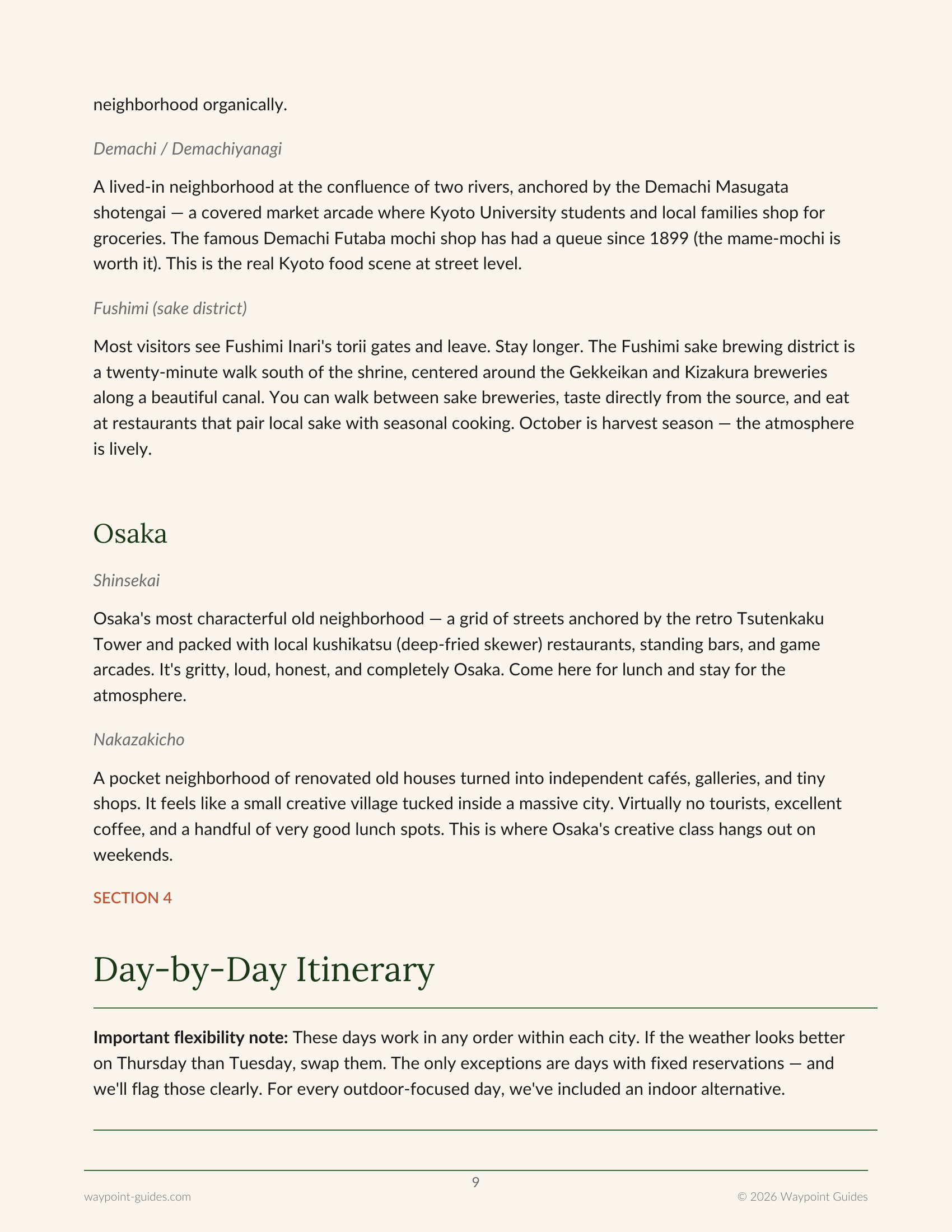 Japan Guide page 3
