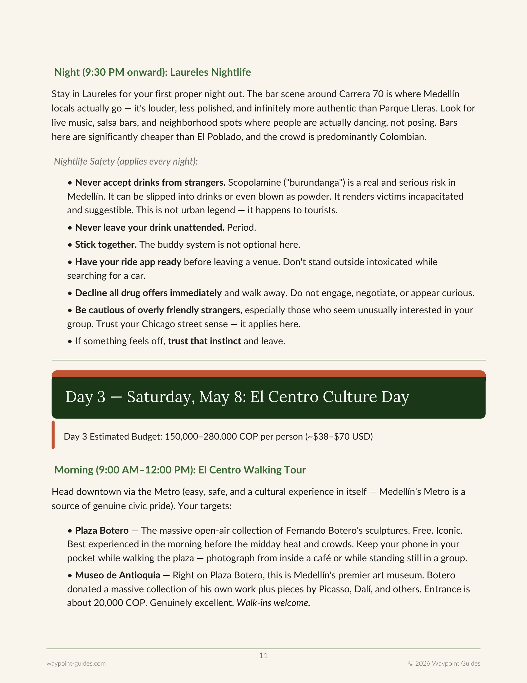 Medellín Guide page 3