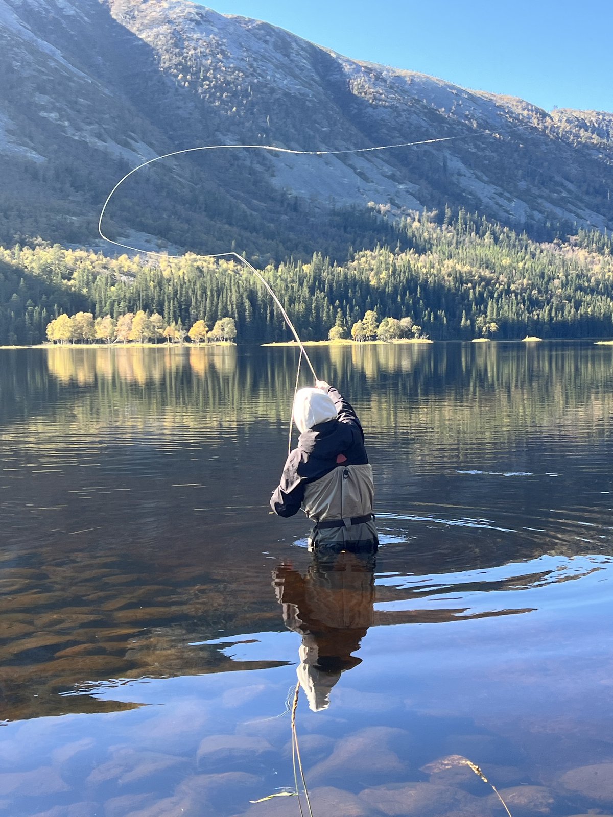 Fly fishing in Norway